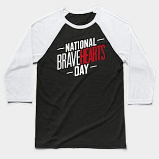 National BraveHearts Day – April Baseball T-Shirt